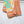 LV Double-sided Scarf 90cm Pink Orange Twill Silk 136590