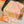HM La Nouvelle Cite Cavaliere Scarf 90x90cm Orange Twill Silk 303281