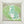 HM La Nouvelle Cite Cavaliere Scarf 90x90cm Green Twill Silk 303282