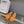 Loewe 25 Toy Panta Toe Thong 5cm Orange Sheepskin