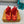 LV Skate Sneaker Red Mix Orange Cowhide