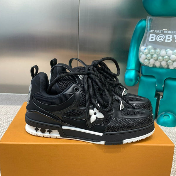 LV Skate Sneaker Black Cowhide