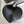 LE COEUR BAG 21 IN BLACK CALFSKIN