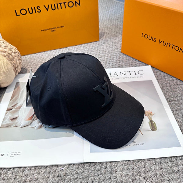 LV Only Baseball Cap Black Cotton 983649