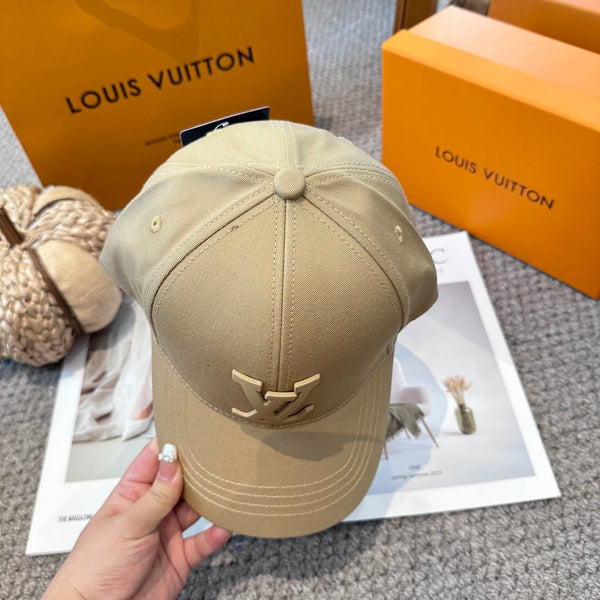 LV Only Baseball Cap Camel Cotton 983650