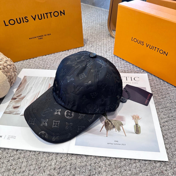 LV First Cap Black Monogram Jacquard Canvas 983657