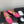 CC MARY JANES DARK PINK WOOL TWEED AND FABRIC