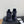 CC Short Boots Purple Black Yellow Cowhide