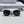 TRIOMPHE SUNGLASS 497817 IN WHITE METAL BLACK LENSES