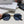 TRIOMPHE SUNGLASS 497823 IN GOLD METAL BLACK LENSES