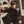 CYCLONE SUNGLASS Z1700U IN GOLD METAL BLACK LENSES