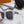 MASCOT PILOT SQUARE SUNGLASS 581377 IN WHTIE ACETATE GOLD METAL
