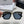TRIOMPHE SUNGLASSES 548591 IN BLACK ACETATE