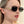 TRIOMPHE SUNGLASS 512997 IN GOLD METAL BLUE LENSES