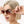 BUTTERFLY EMBELLISHED RIMLESS RECTANGULAR FRAME SUNGLASSES 570245 IN METAL