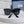 SQUARE FRAME SUNGLASSES 575854 IN BLACK ACETATE