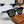 SQUARE SUNGLASS 575845 IN BLACK ACETATE BLACK LENSES
