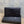 YSL 22s Uptown Pouch Clutch Bag Black Croc Embossed Leather Sliver HW