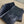 YSL 22s Uptown Pouch Clutch Bag Black Croc Embossed Leather Sliver HW