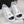 CC Trainer Sneaker Quilted White Patent Calfskin 964812