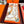 Carré Harnais De Cœur Scarf 90 CM In Orange Colorful Silk 306470