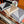 MONOGRAM 140 CM SQUARE SCARF IN PEANUT BROWN MIX WHITE CASHMERE 391108