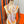 HM 25s Scarf 90cm Orange Light Pink Cashmere Silk 965568