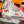 LV Double-Sided 140cm White Colorful Silk Cashmere 967344