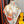 FF 90CM Scarf Orange White Mulberry Silk 103065