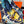HM 25s Major Scarf 90cm Blue Yellow Cashmere 972936