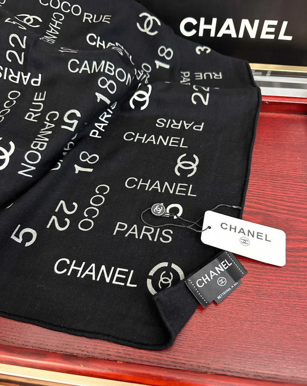 CC 26s Scarf 140 In Cashmere And Silk 445066