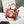 STEEPLE 28 BAG IN OFF-WHITE MIX RED CANVAS AND BROWN CALFSKIN