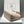 HM Steeple 28 Bag Brown Calfskin White Canvas