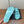 dad sandals sky blue triple strap lambskin mules