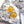 CD 26S Yellow Resin Pearl Double Ball Earrings In Gold Metal 631070