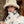 BUCKET HAT IN WHITE FLEECE 429804