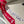 CC Twilly Mini Scarf 120cm Red White Mulberry Silk 798813
