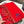 REVERSIBLE SCARF 180 CM IN RED CASHMERE 407413
