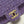 CC MINI 21 FLAP BAG IN VIOLET PURPLE WOOL TWEED