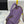 CC MINI 21 FLAP BAG IN VIOLET PURPLE WOOL TWEED