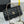 FLAP BAG 18 WITH HANDLE IN BLACK CALFSKIN GOLD HARDWARE