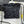 CC 22 Bag Mini Gray Black Camellia Pattern Demin Silver Hardware 243630