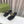 GG  marmont logo - embellished mattelasse leather sandal in black