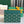 SAINT-GABRIEL WALLET 12 IN GREEN CALFSKIN AND GOYARDINE CANVAS