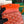 SAINT-GABRIEL WALLET 12 IN ORANGE CALFSKIN AND GOYARDINE CANVAS