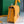 DUCHESSE MARIE-CAROLINE BAG 25 IN YELLOW GOYARDINE CANVAS AND SMOOTH CALFSKIN