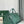 BOSTON 50 BAG IN GREEN GOYARDINE CANVAS AND CALFSKIN TRIM