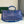 BOSTON 50 BAG IN SAPPHIRE BLUE GOYARDINE CANVAS AND CALFSKIN TRIM