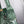 Bohème Hobo Bag 42cm Green Canvas Chevroches Calfskin