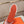 HM DAY SNEAKER WHITE AND CARROT FABRIC